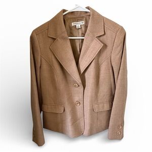 Pendleton Women's Brown Suit Jacket Size 10